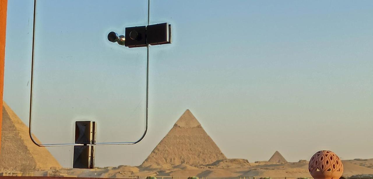 Grand Pyramids In Hotell Giza Exteriör bild