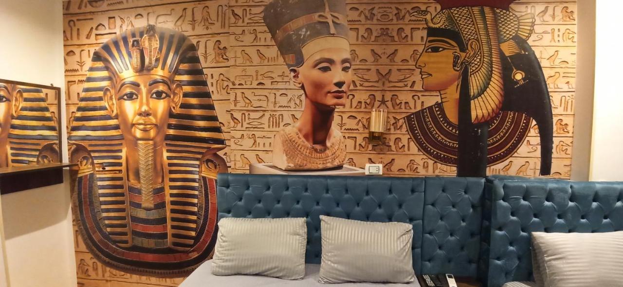 Grand Pyramids In Hotell Giza Exteriör bild