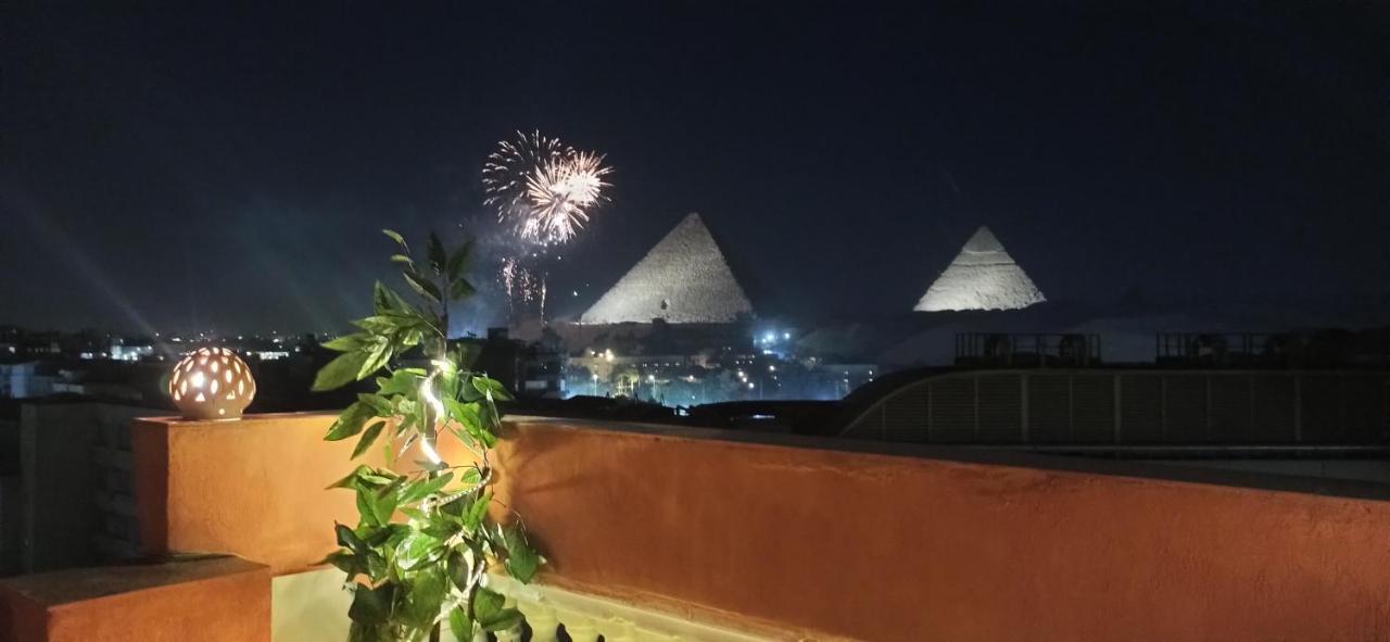 Grand Pyramids In Hotell Giza Exteriör bild