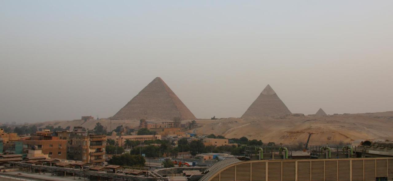 Grand Pyramids In Hotell Giza Exteriör bild