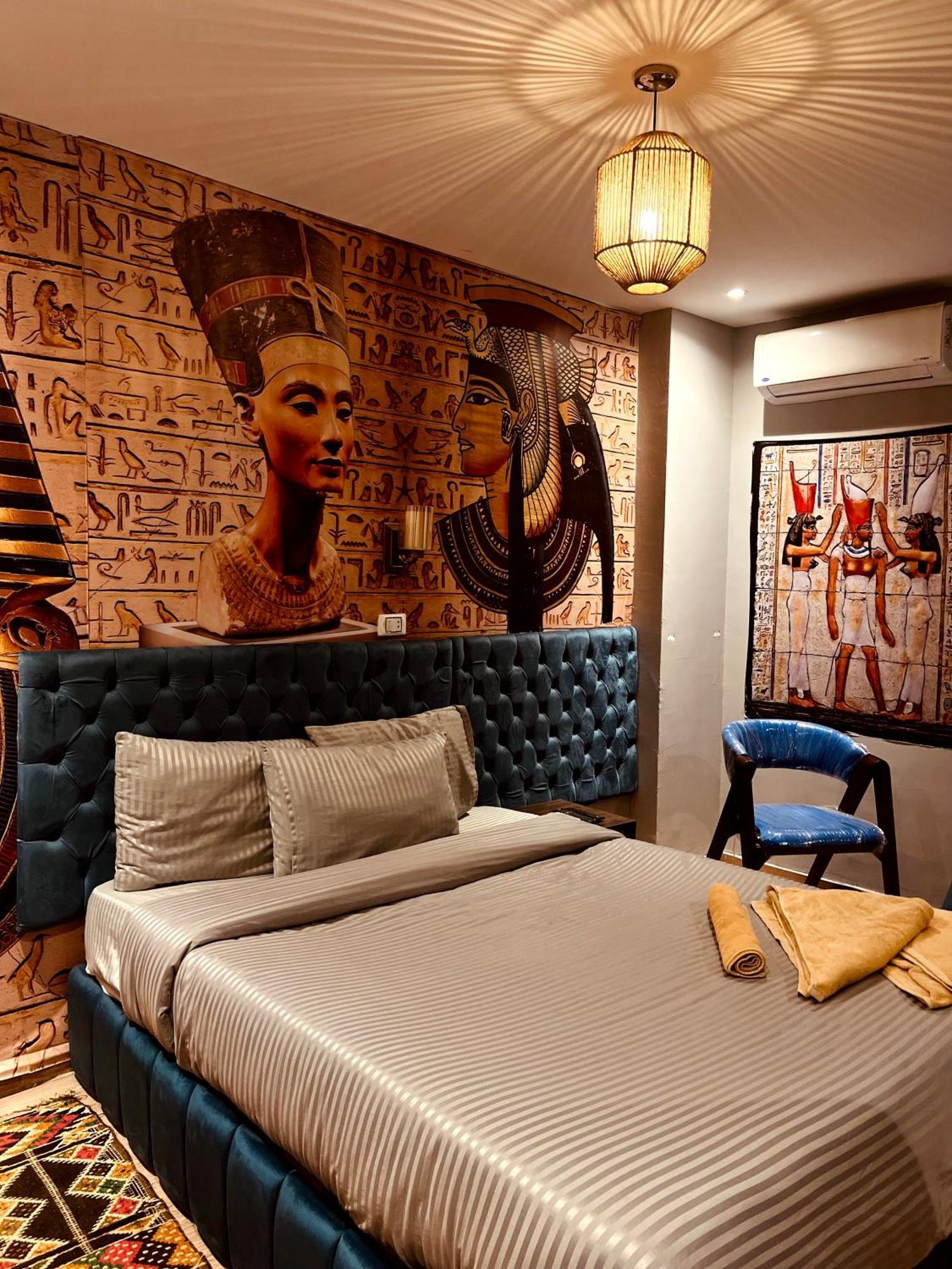 Grand Pyramids In Hotell Giza Exteriör bild